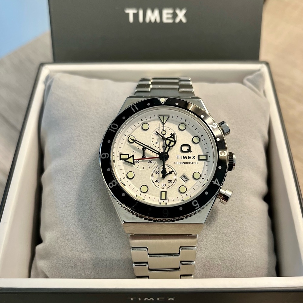 Timex Q Chronograph GMT